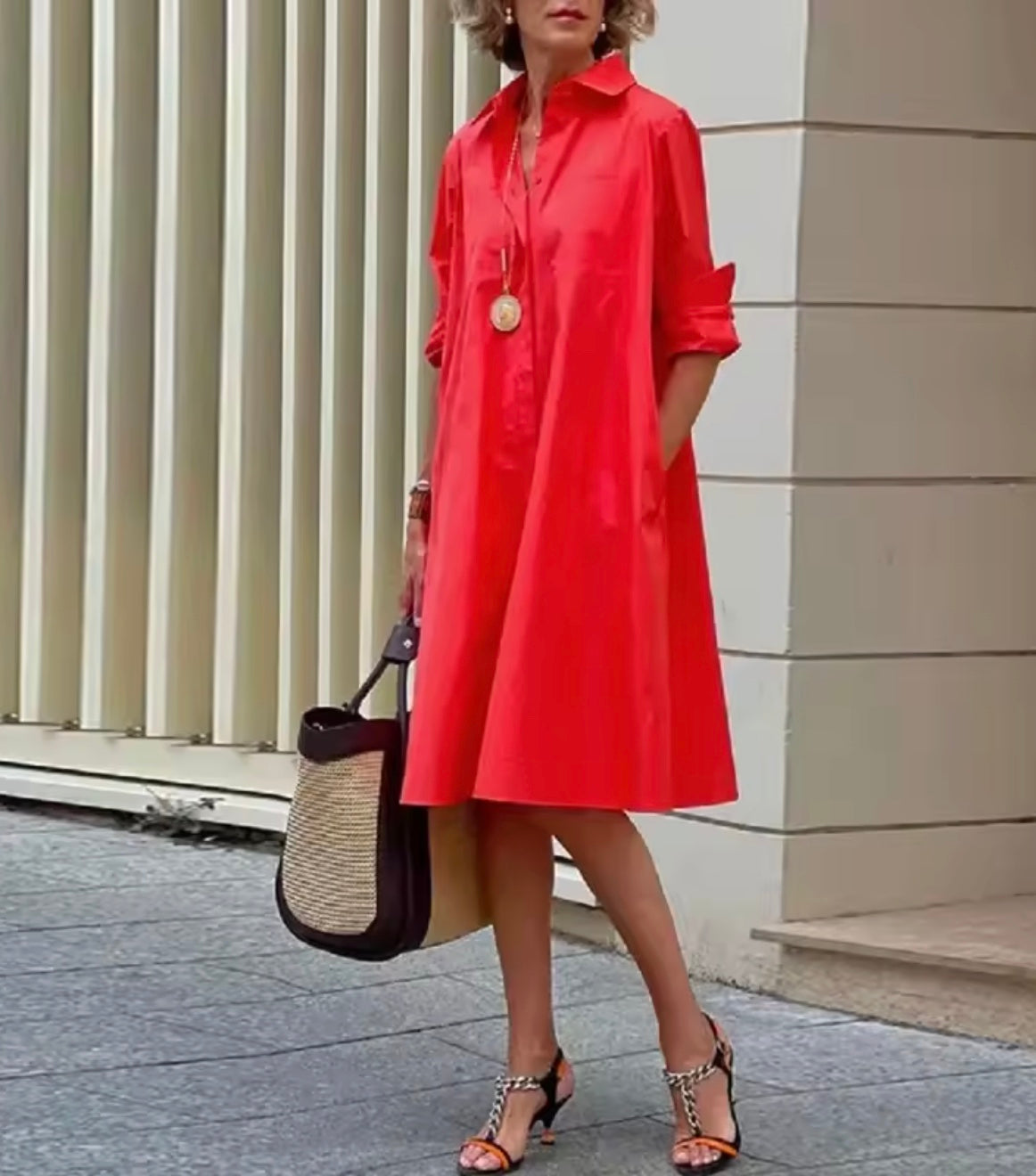 Judy | Timeless Shirt Dress Image