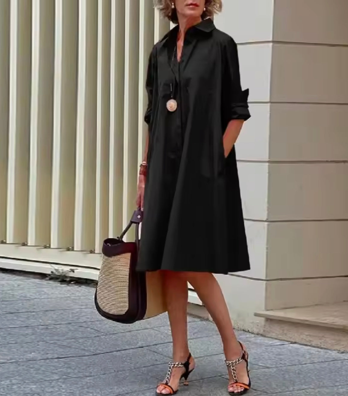 Judy | Timeless Shirt Dress Image