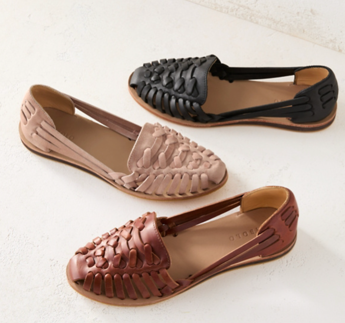 Bridgette | Handwoven Comfort Flats Image