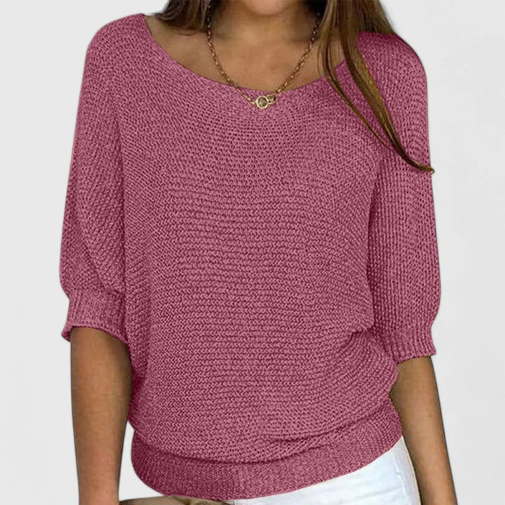 Maureen | Relaxed Batwing Sweater Image