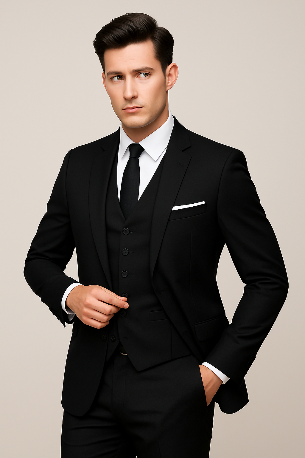 Theodore | Tailored Three-Piece Suit Image