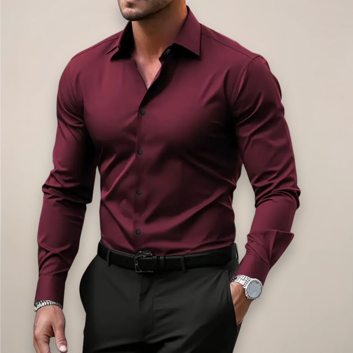 Curtis | Refined Slim Fit Shirt Image