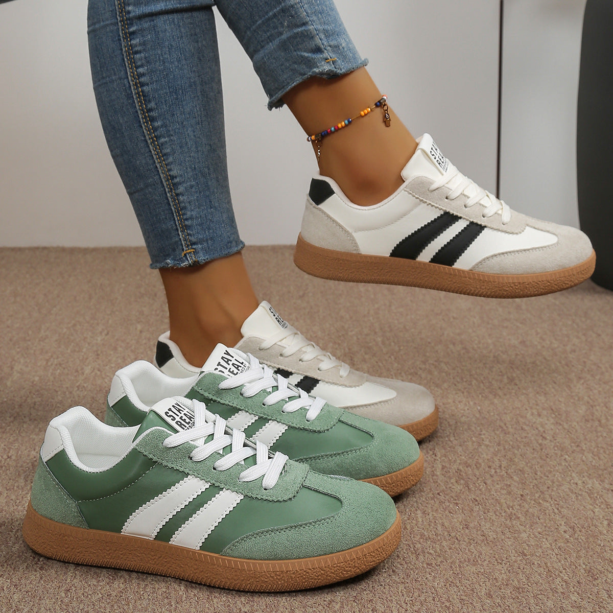 Josie | Classic Court Sneakers Image
