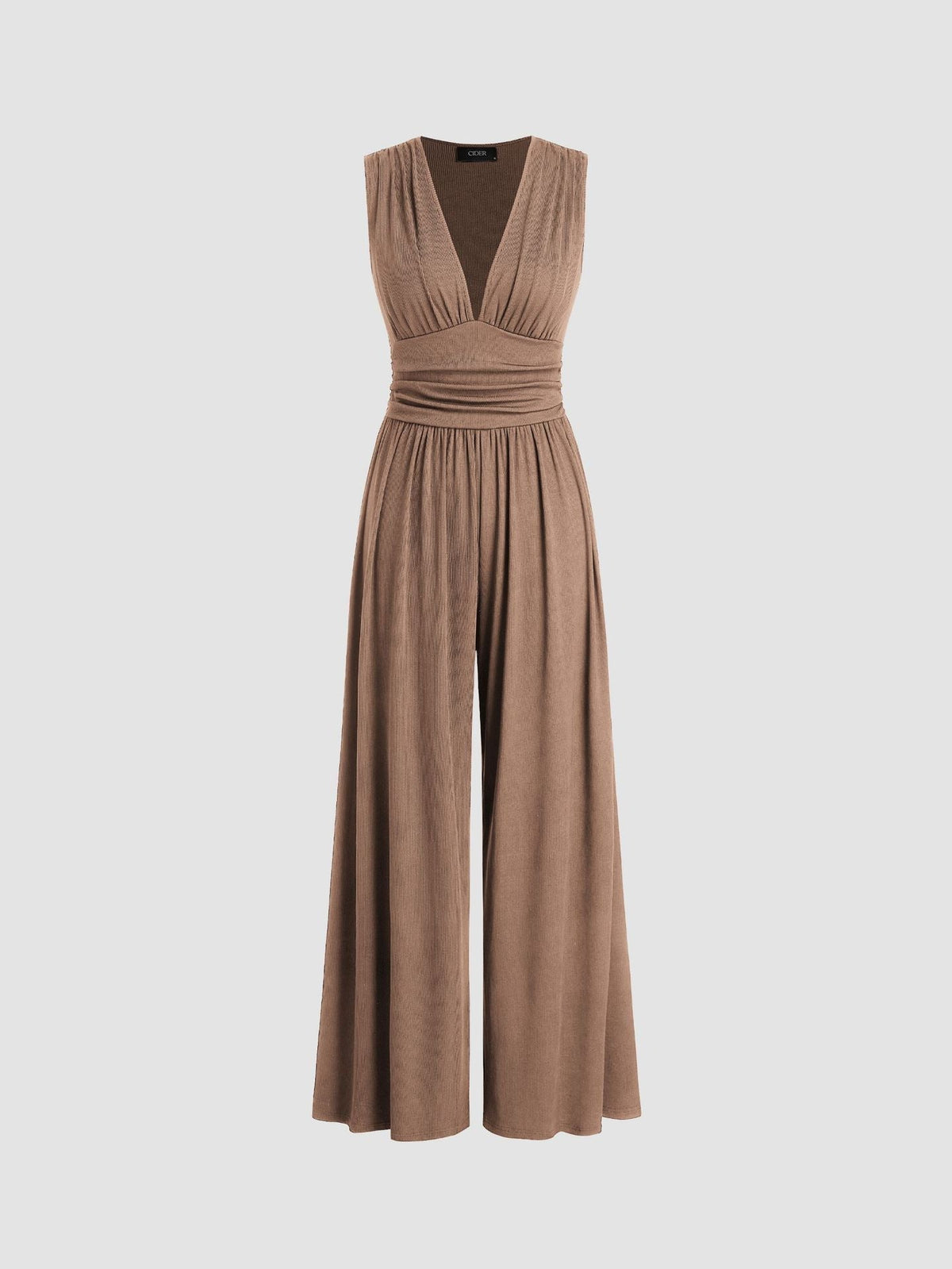 Vivian | Chic Sleeveless Wide-Leg Jumpsuit Image