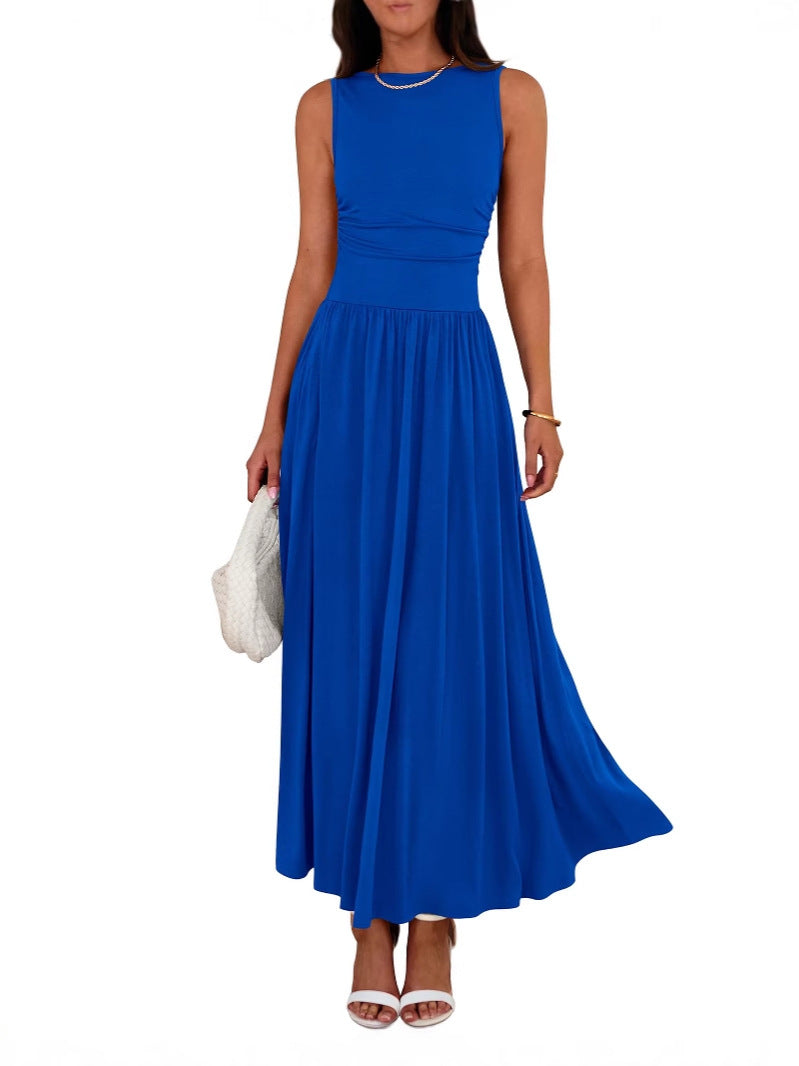 Madilyn | Chic Sleeveless High-Waisted Dress Image
