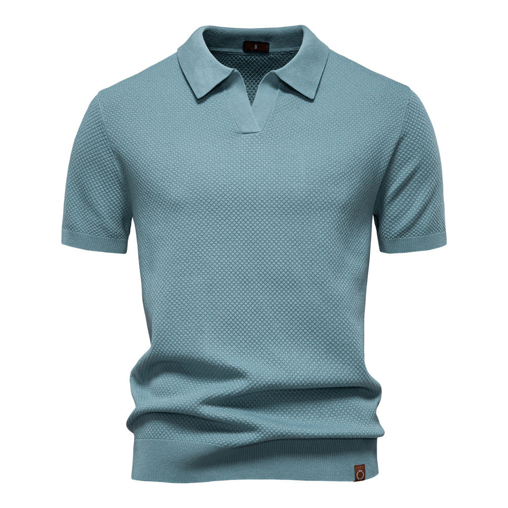 Carter | Classic Textured Polo Shirt Image