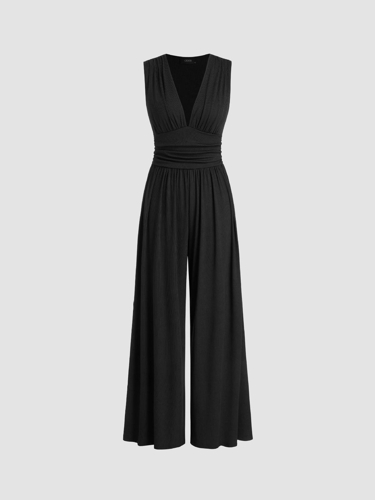 Vivian | Chic Sleeveless Wide-Leg Jumpsuit Image