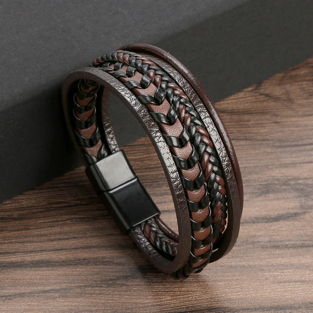 Nolan | Braided Viking Bracelet
