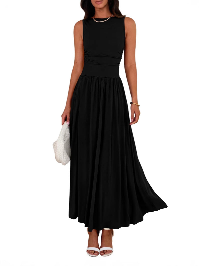 Madilyn | Chic Sleeveless High-Waisted Dress Image