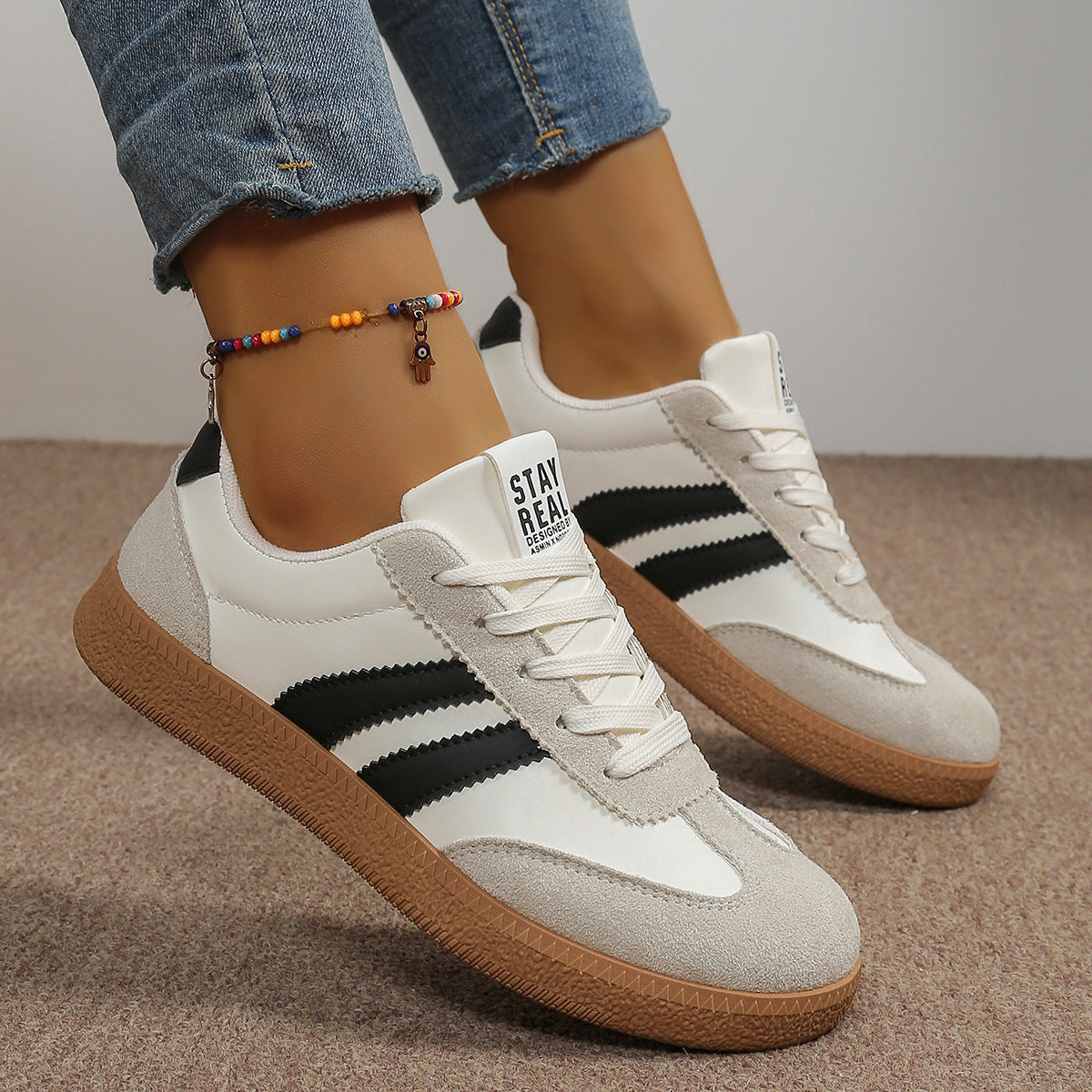 Josie | Classic Court Sneakers Image