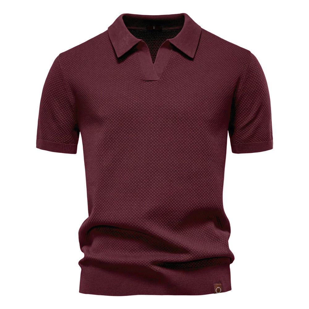 Carter | Classic Textured Polo Shirt Image