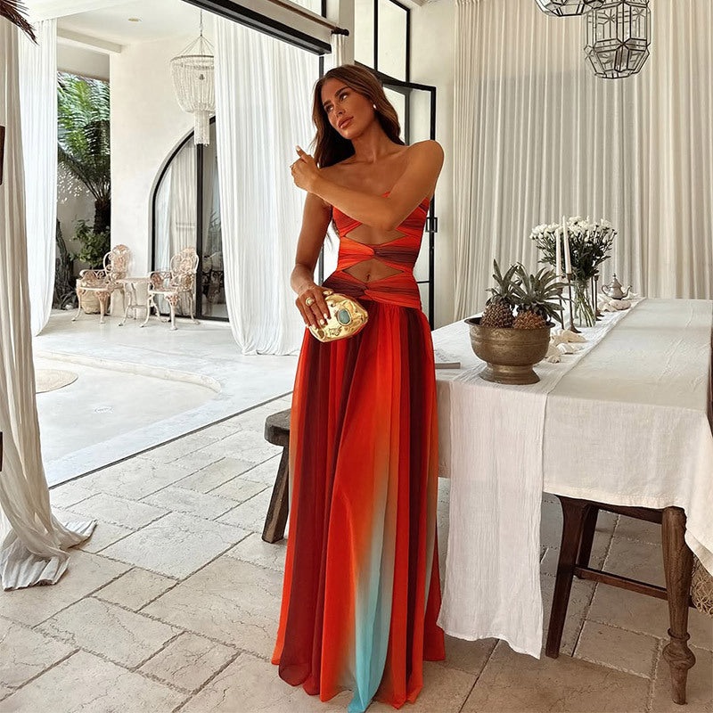 Laney | Strapless Maxi Dress Image