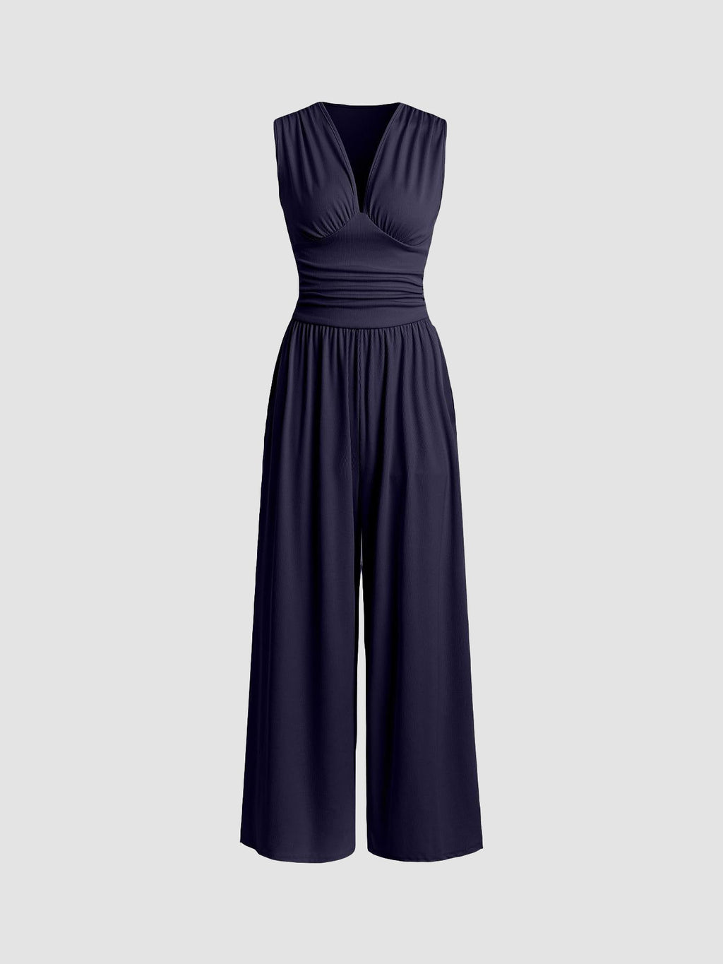Vivian | Chic Sleeveless Wide-Leg Jumpsuit