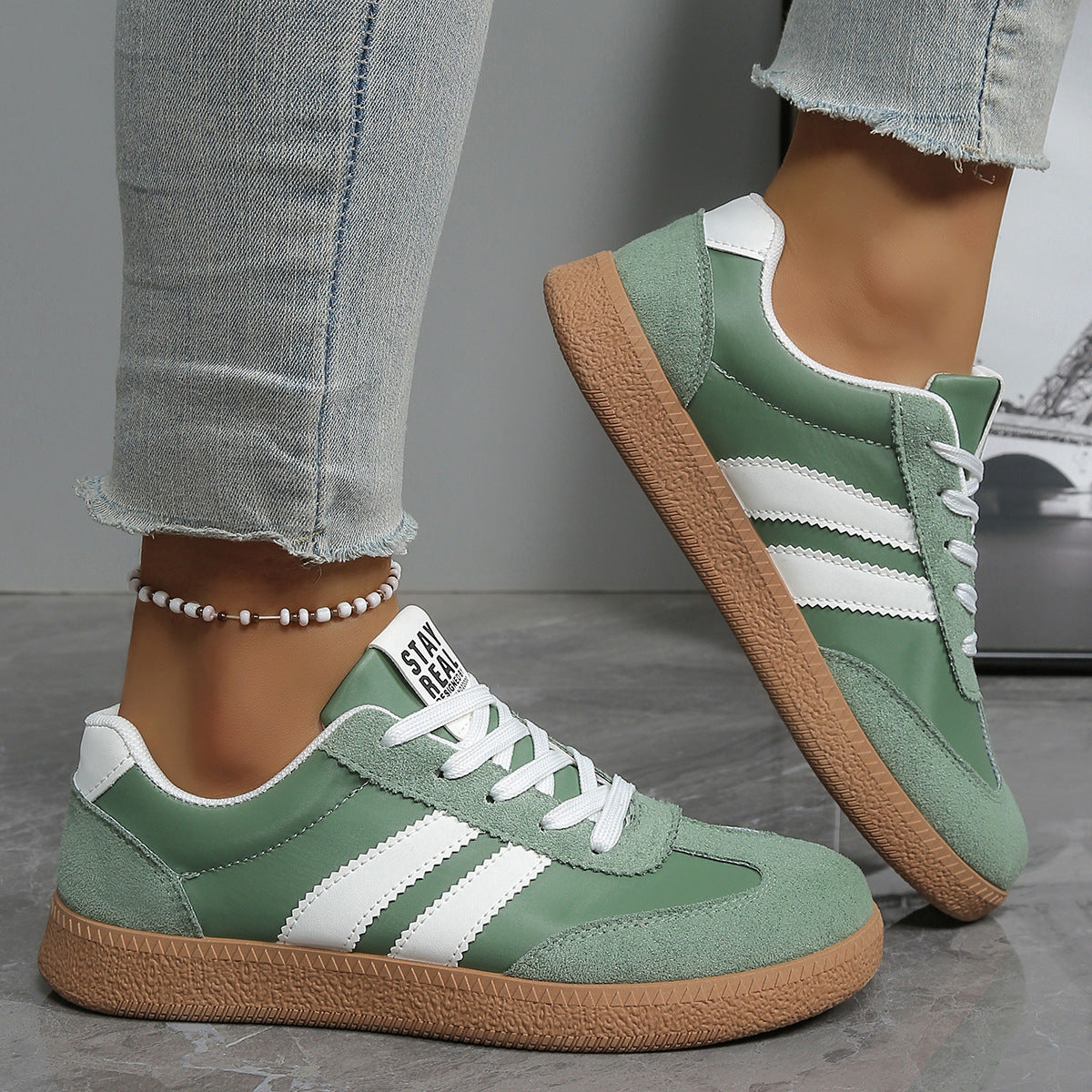 Josie | Classic Court Sneakers Image