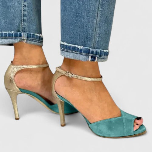 Cynthia | Elegant Comfortable Strap Heels Image
