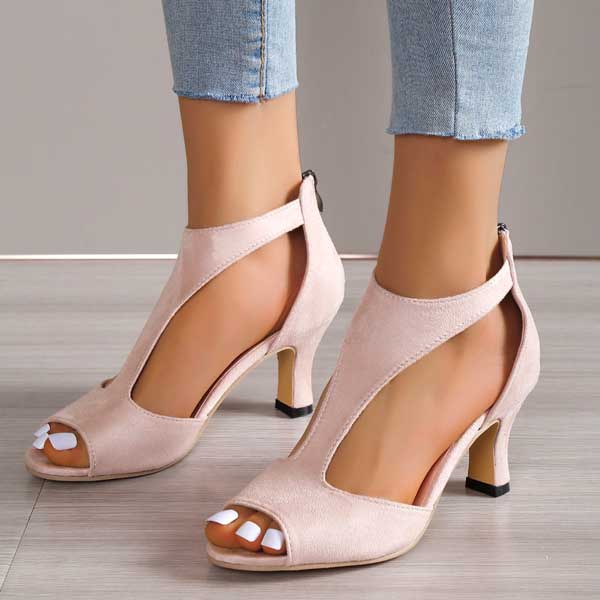 Riley | Comfortable Orthopedic Heeled Sandals Image