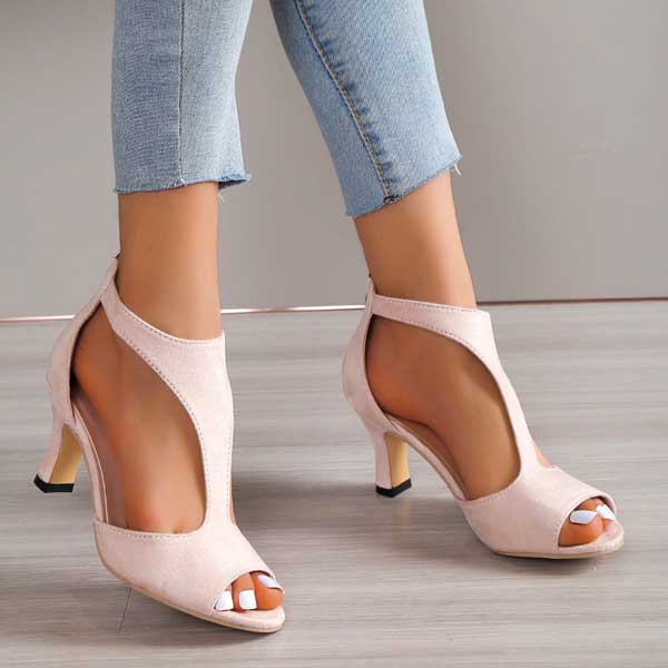 Riley | Comfortable Orthopedic Heeled Sandals Image