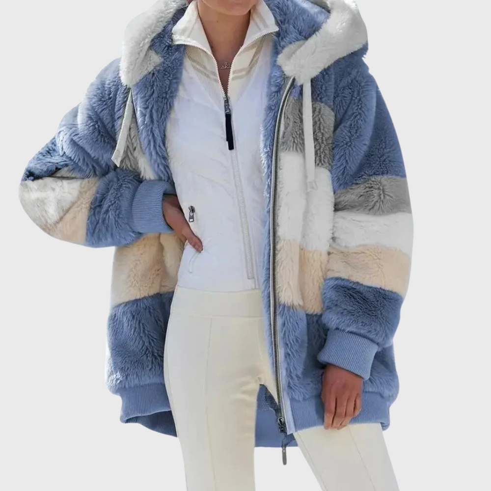 Sofia | Elegant Multicolor Warm Puffer jacket Image