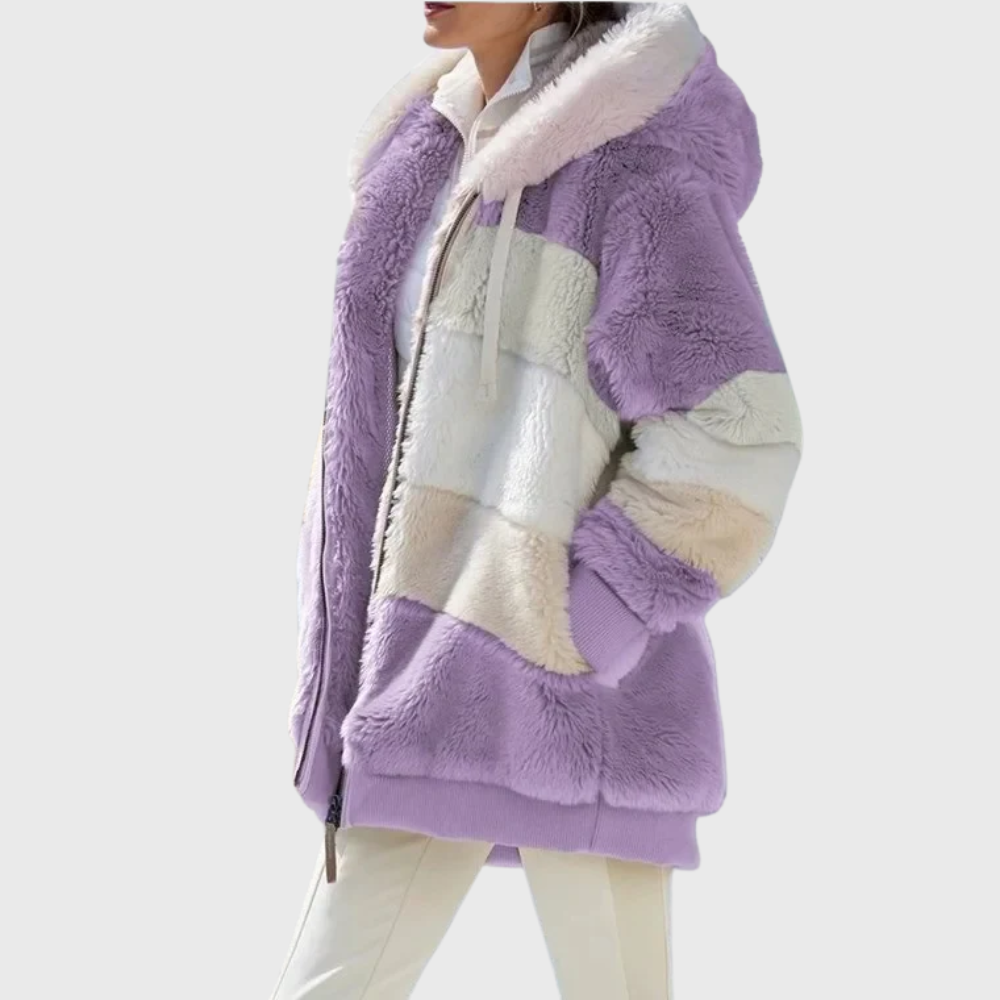 Sofia | Elegant Multicolor Warm Puffer jacket Image