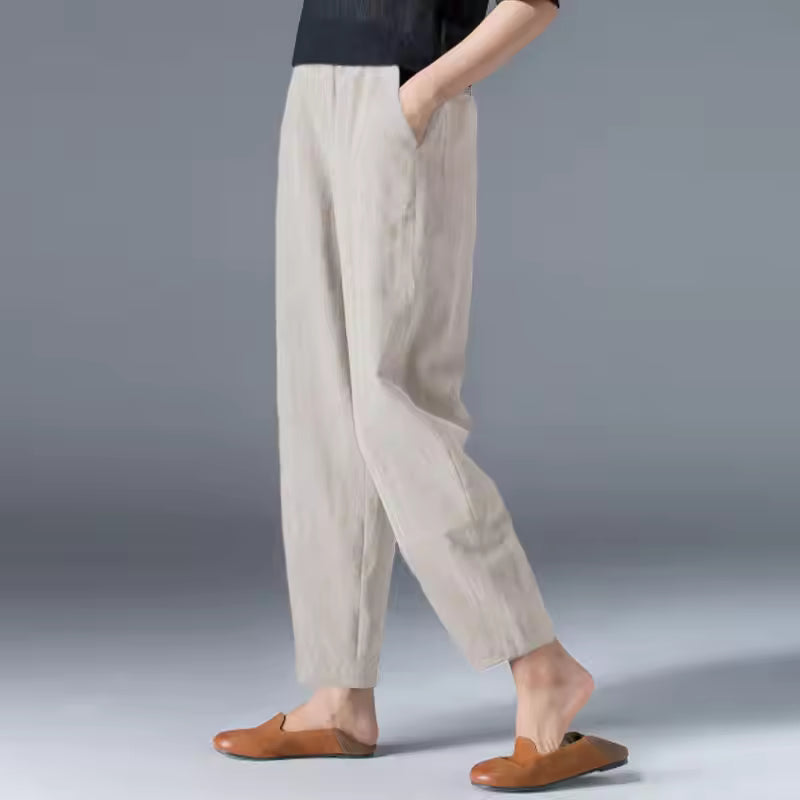 Hazel | Relaxed Tapered Trousers Image