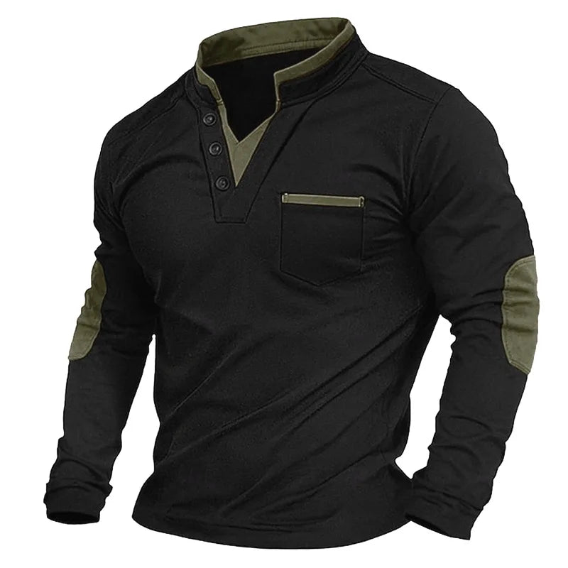 Ethan | Classic V-Neck Sweatshirt Image