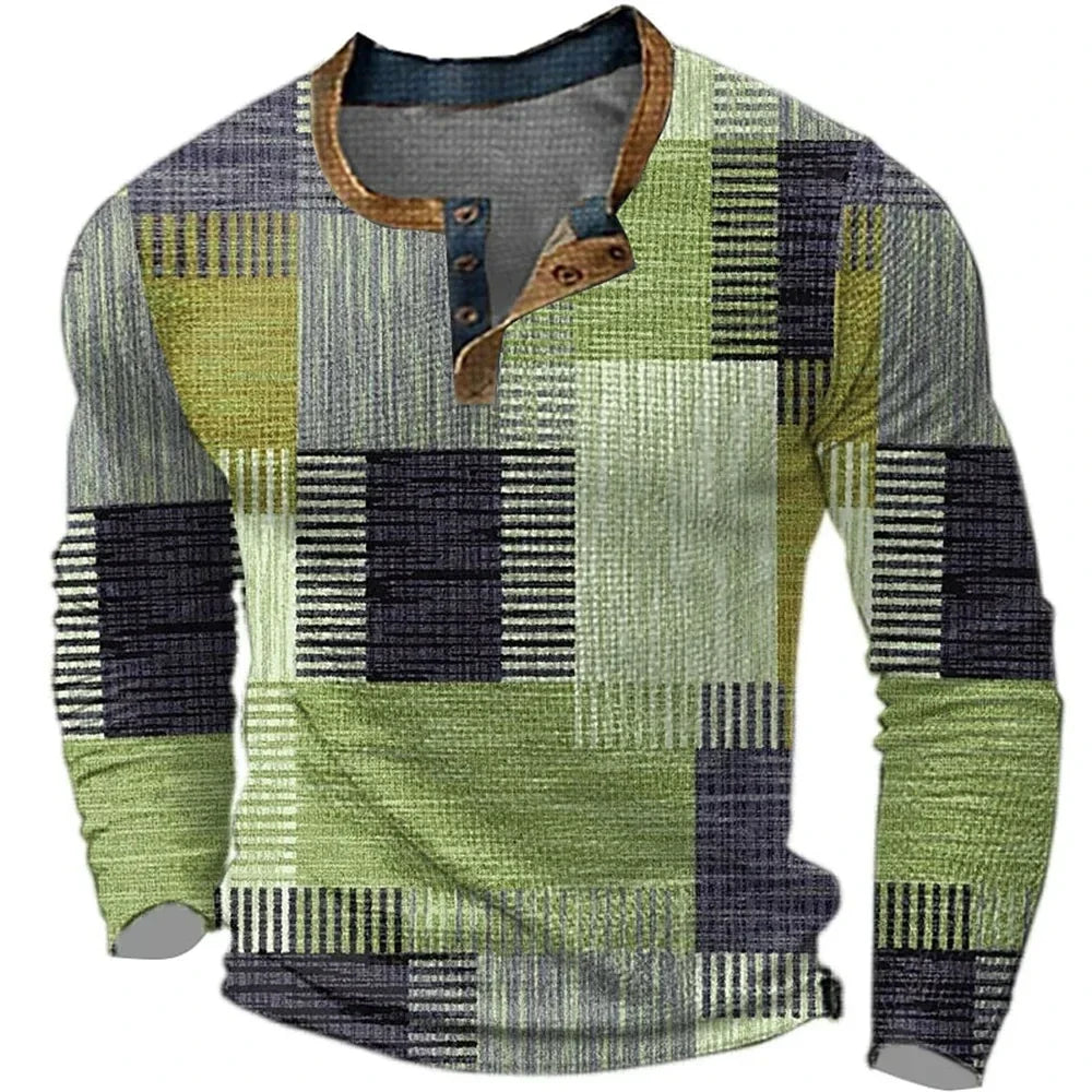 Andrew | Multicolor Long Sleeve Shirt Image