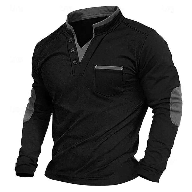 Ethan | Classic V-Neck Sweatshirt Image
