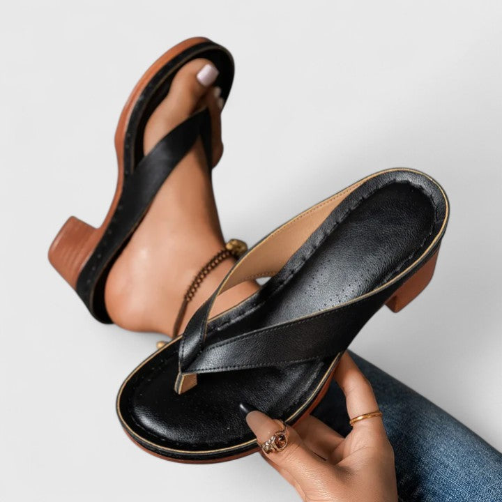 Adrienne | Timeless Block-Heel Sandals Image