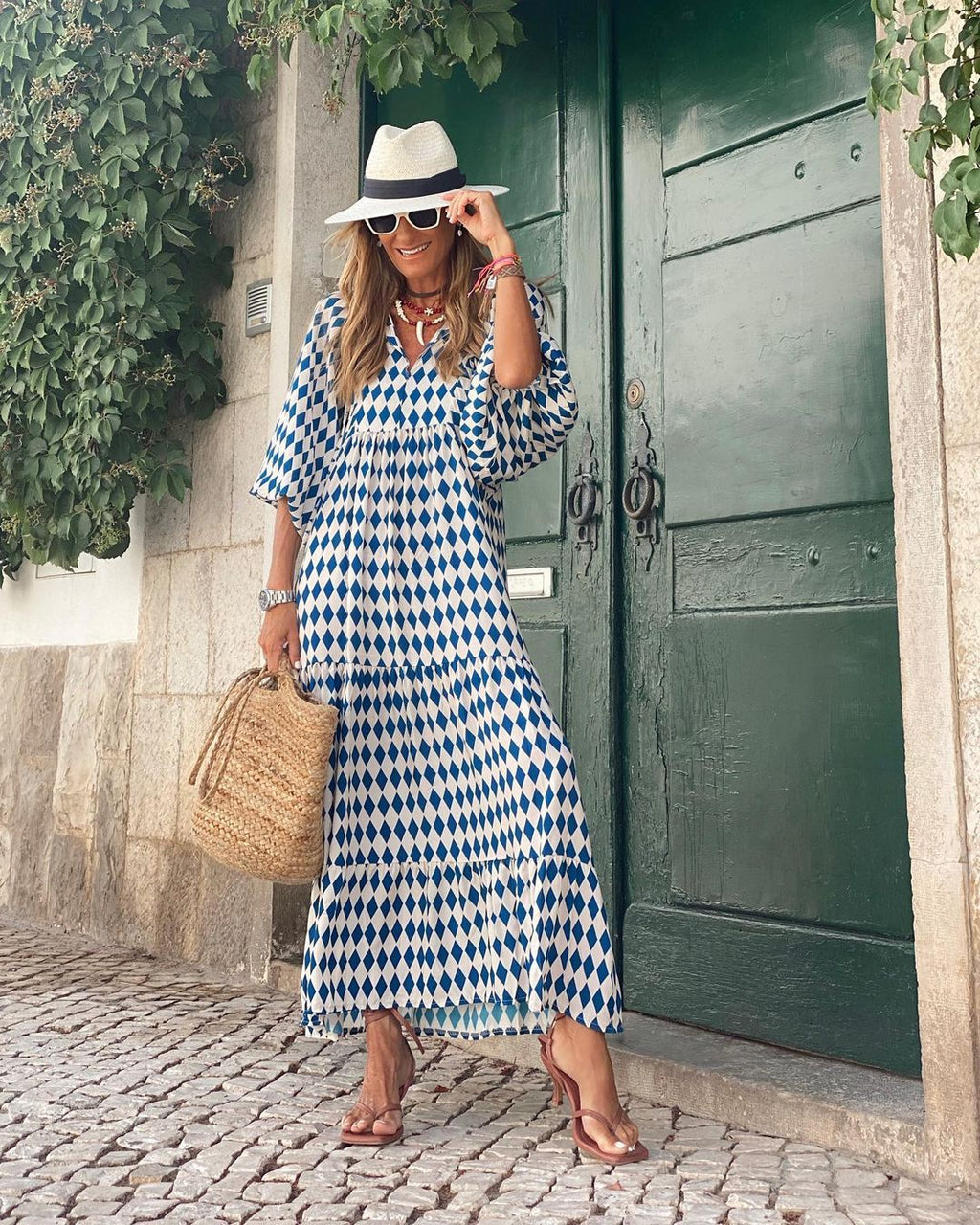 Cora | Boho Maxi Dress
