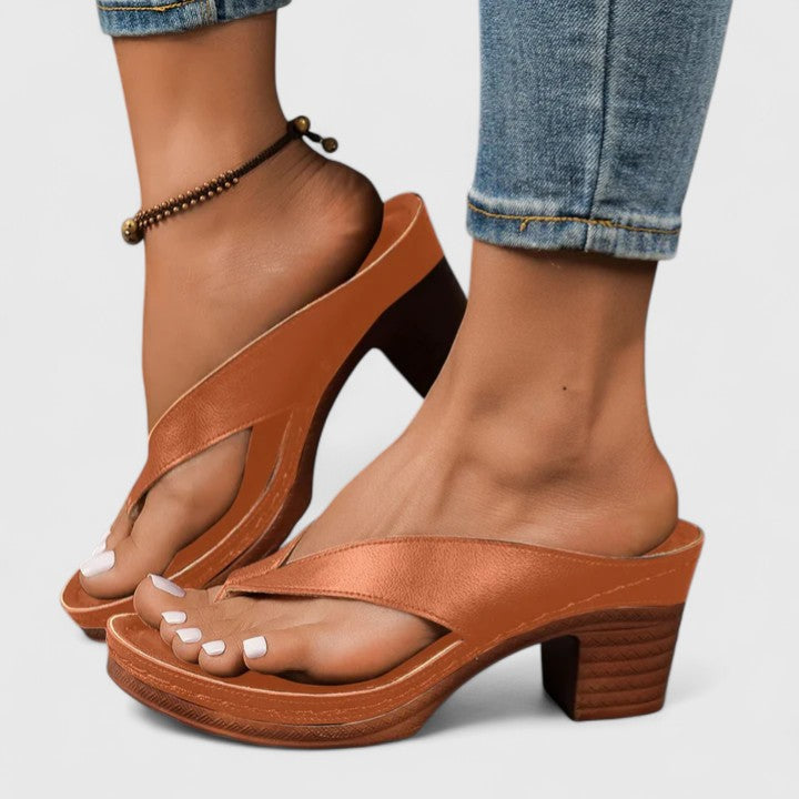 Adrienne | Timeless Block-Heel Sandals Image