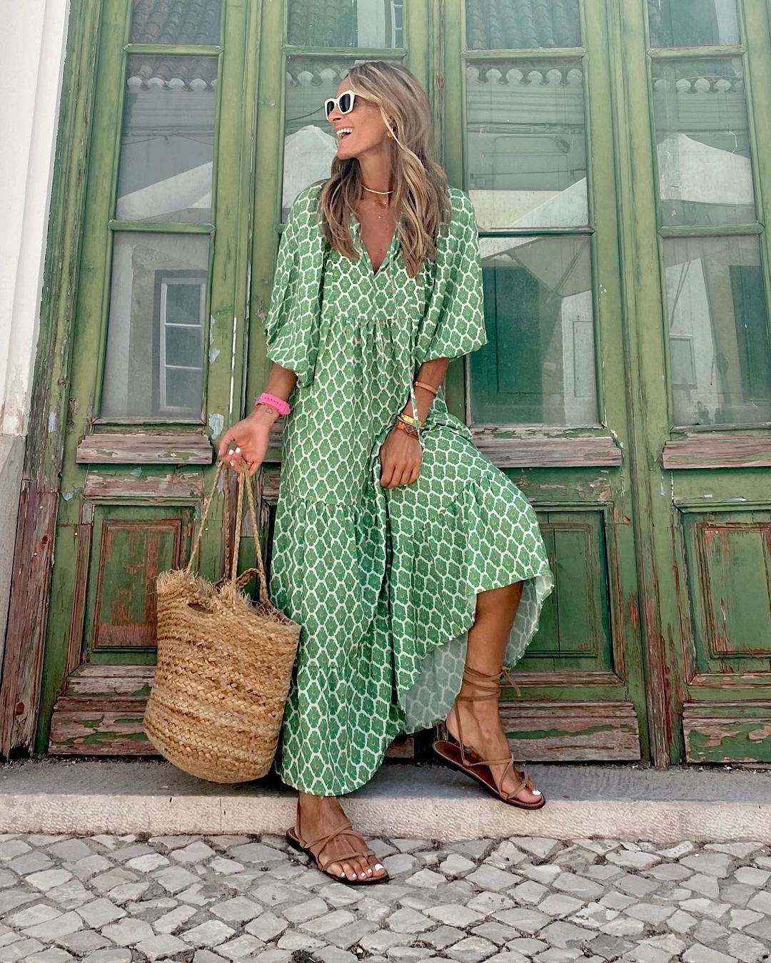 Cora | Boho Maxi Dress Image