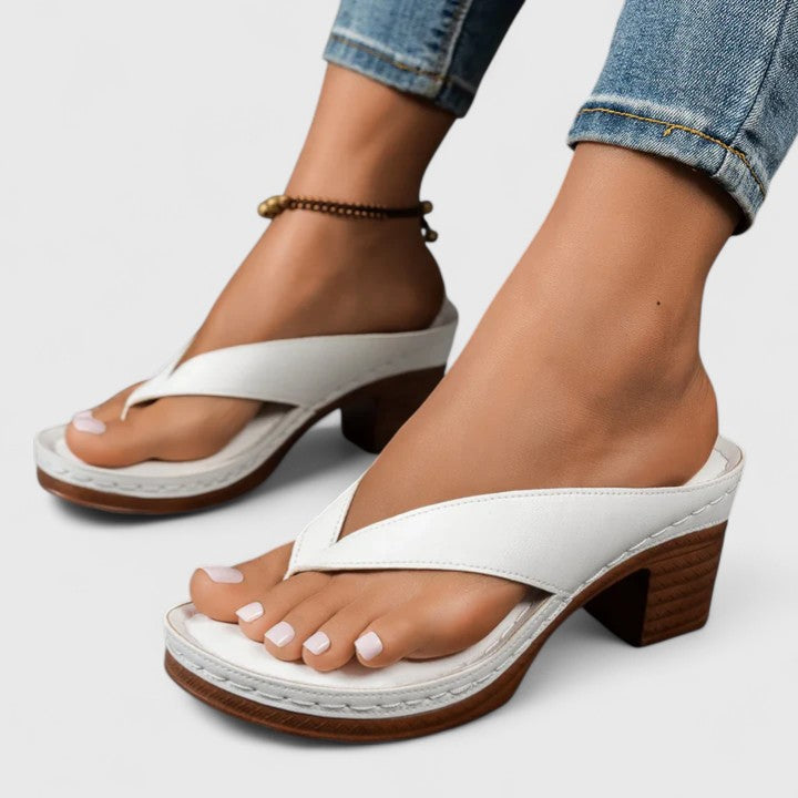Adrienne | Timeless Block-Heel Sandals Image
