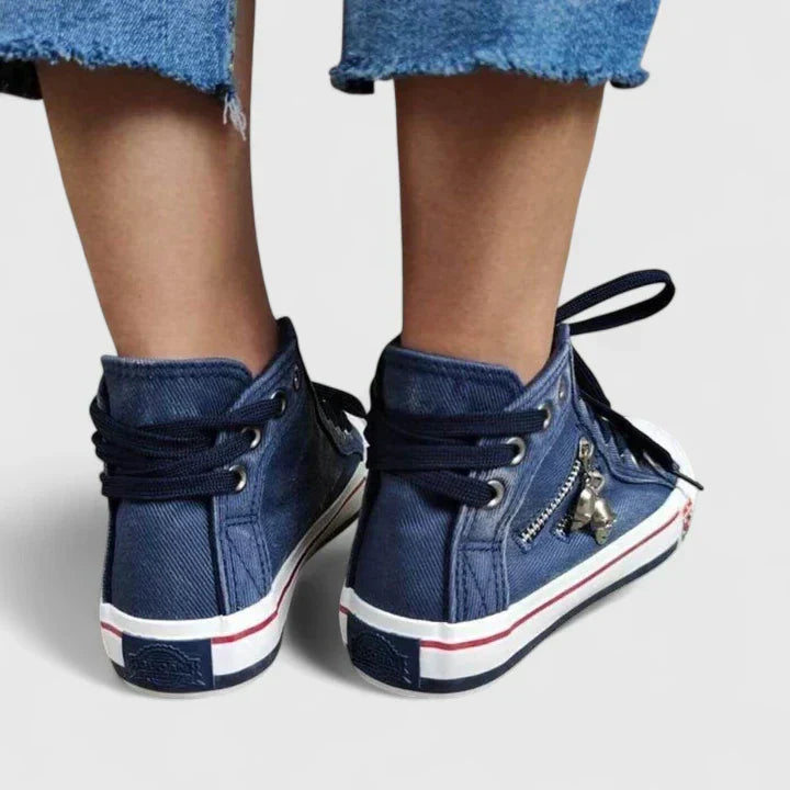 Christina | Stylish Orthopedic Zippered Shoes Image