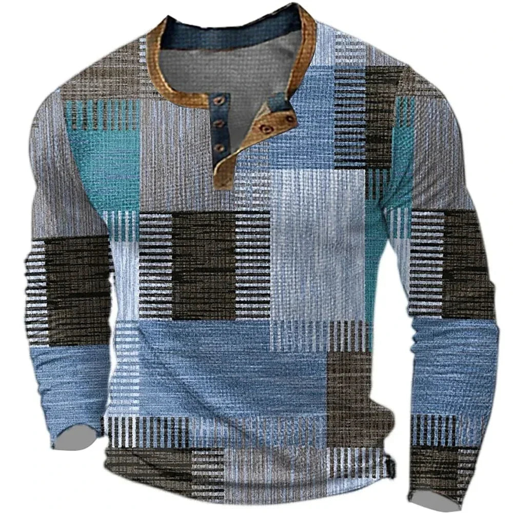 Andrew | Multicolor Long Sleeve Shirt Image