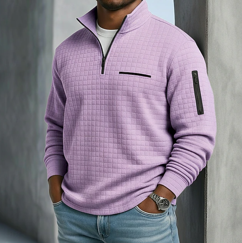 Beckham | Casual Long Sleeve Waffle Shirts Image