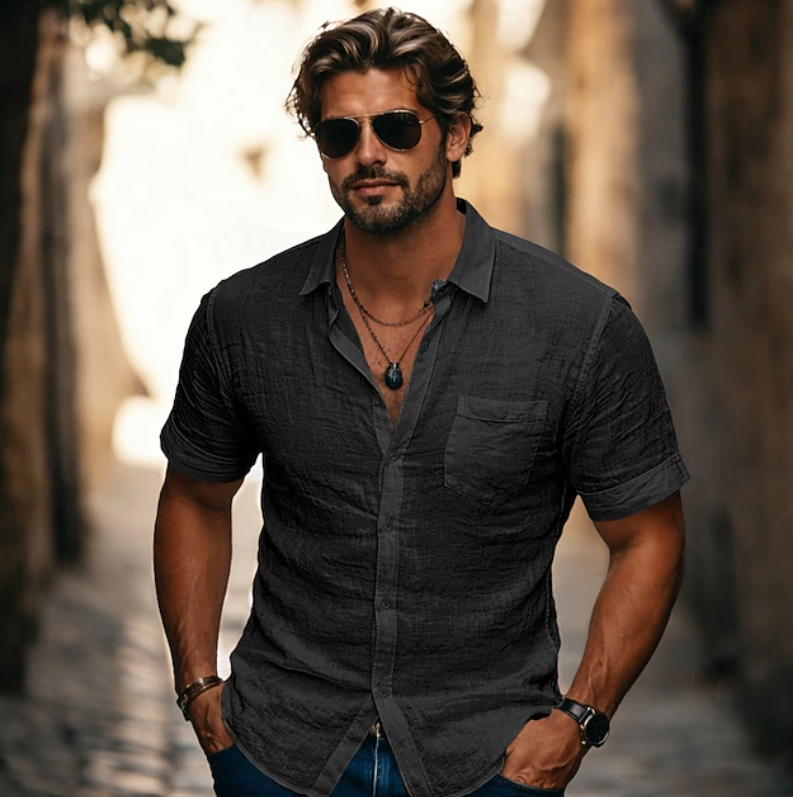 Bradley | Relaxed Short Sleeve Shirt Image