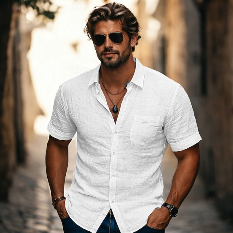 Bradley | Relaxed Short Sleeve Shirt Image