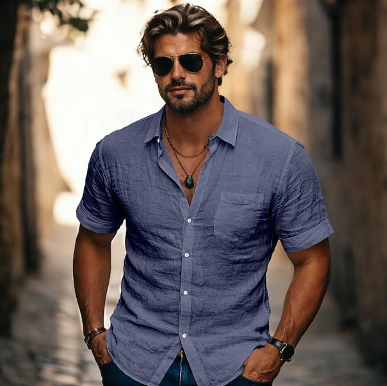 Bradley | Relaxed Short Sleeve Shirt Image