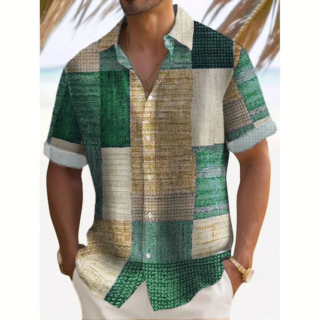 Joshua | Retro Button-Down Shirt
