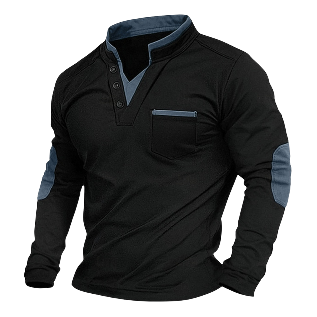 Ethan | Classic V-Neck Sweatshirt Image