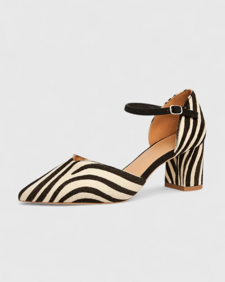 Juliana | Elegant Sling Pointed Toe Heels Image