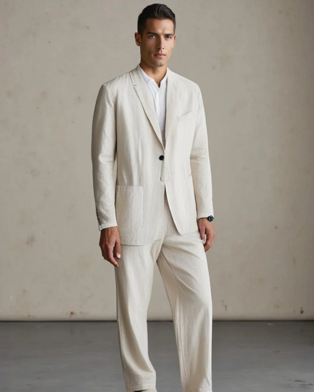 Stephen | Classic Cardigan and Trouser Set Image