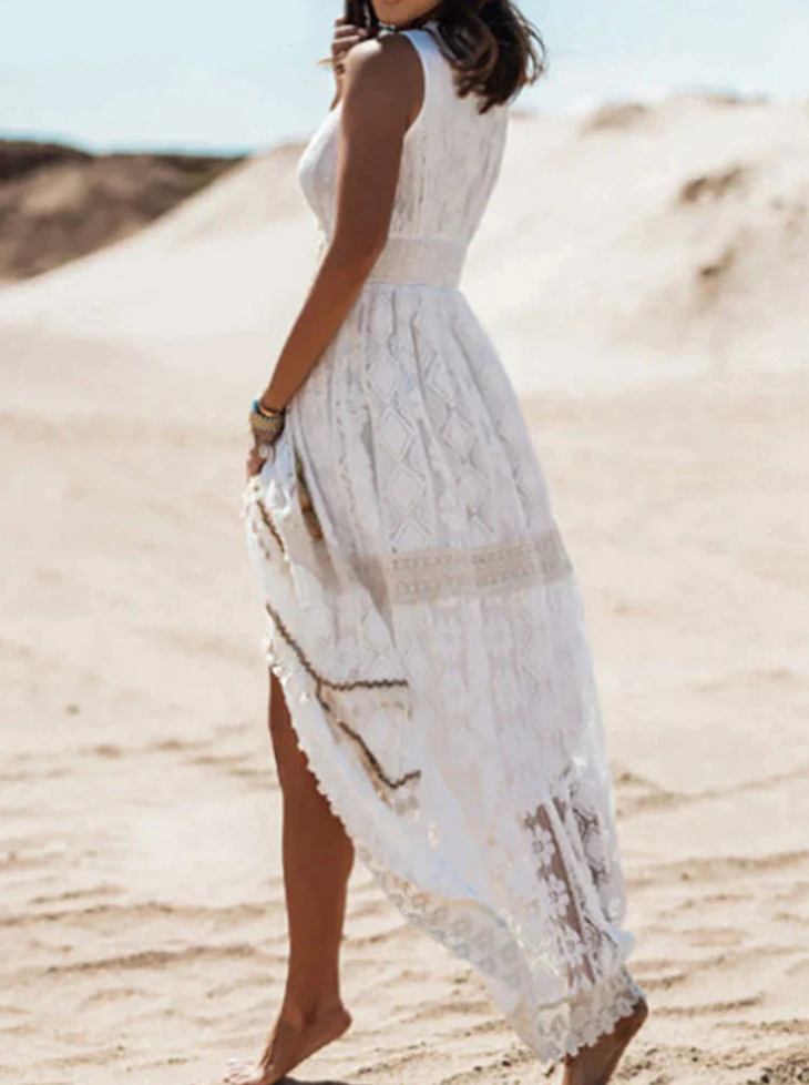 Isabelle | Women’s Summer Dress Boho Maxi | Beach Casual