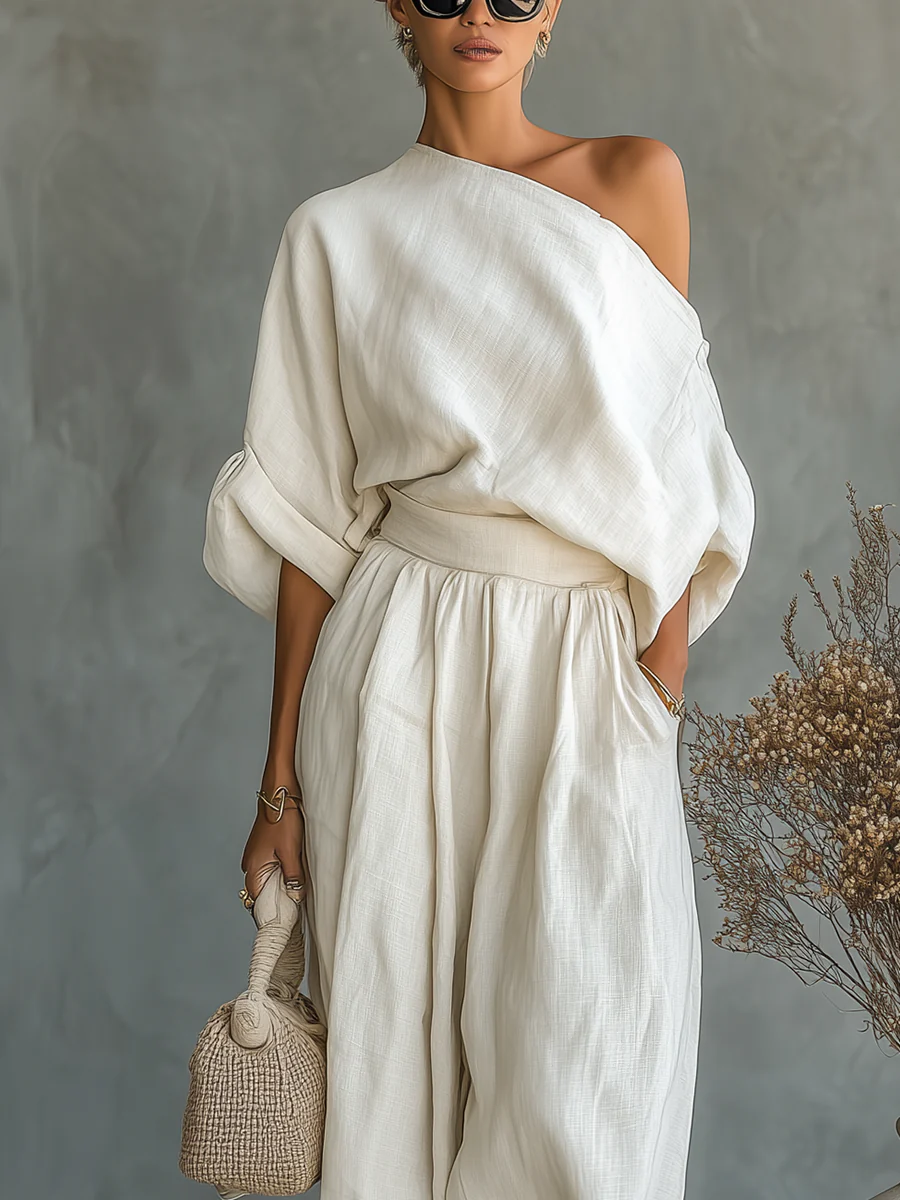 Primrose | Elegant Off-Shoulder 2-Piece Set Image