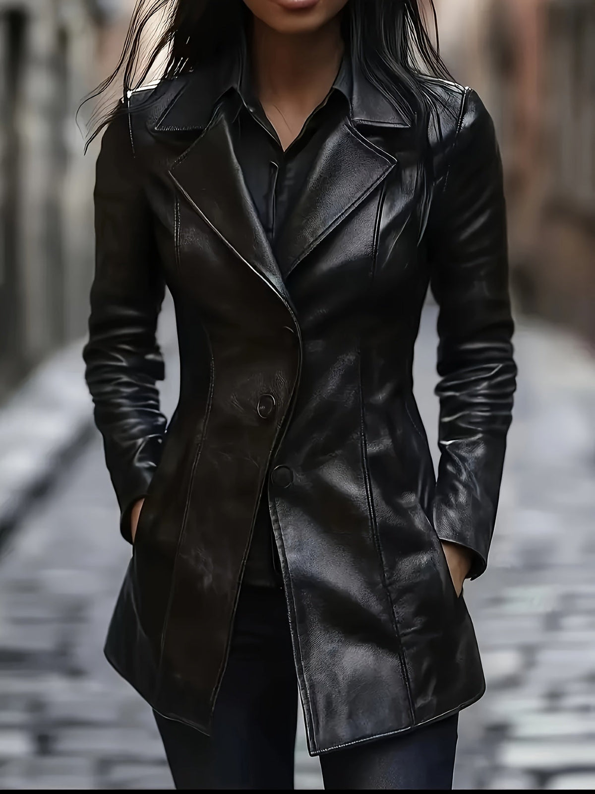 Rosaline | Tailored Mid-Length Coat Image