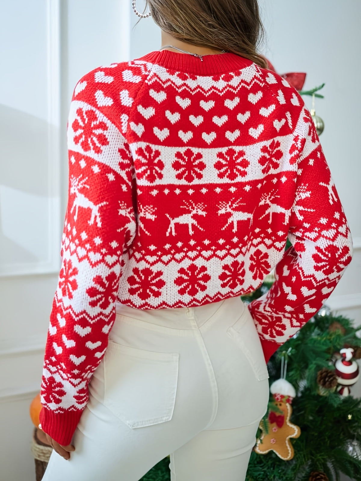 Felicia | Festive Fair Isle Sweater Image