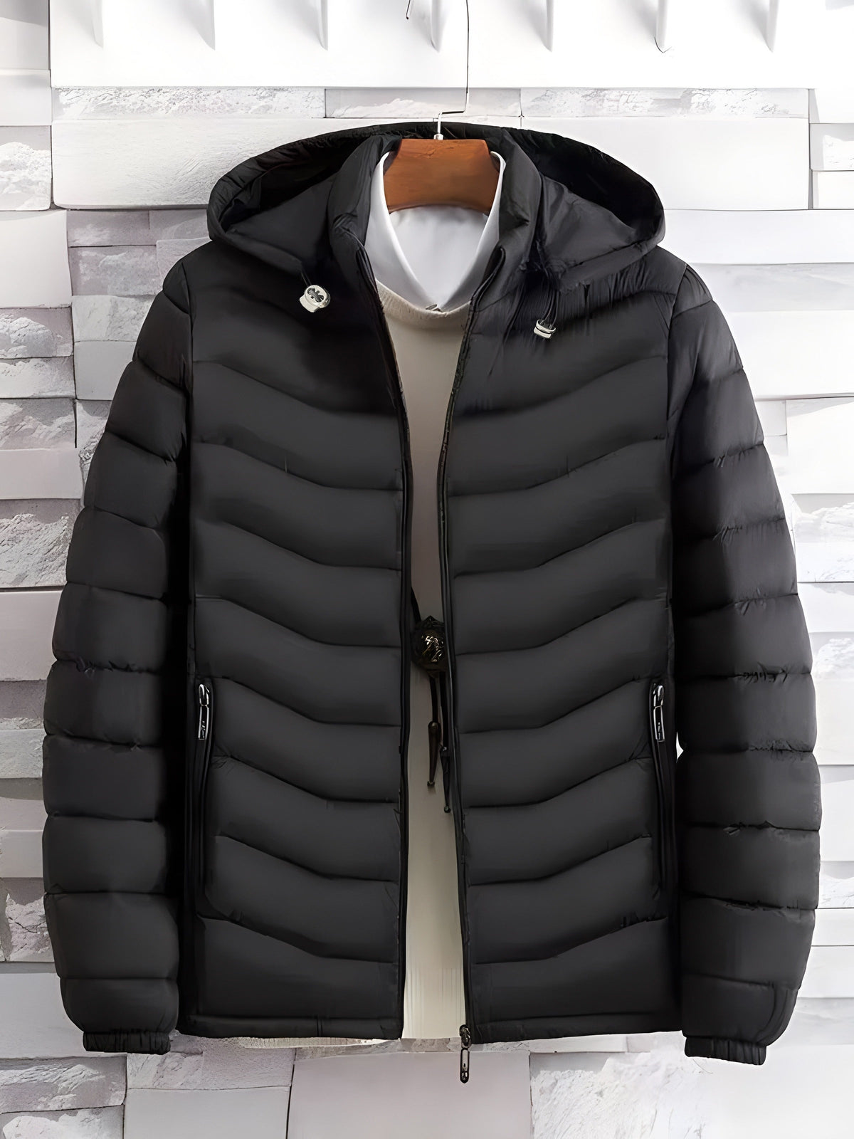 Owen | Hooded Quilted Puffer Jacket Image