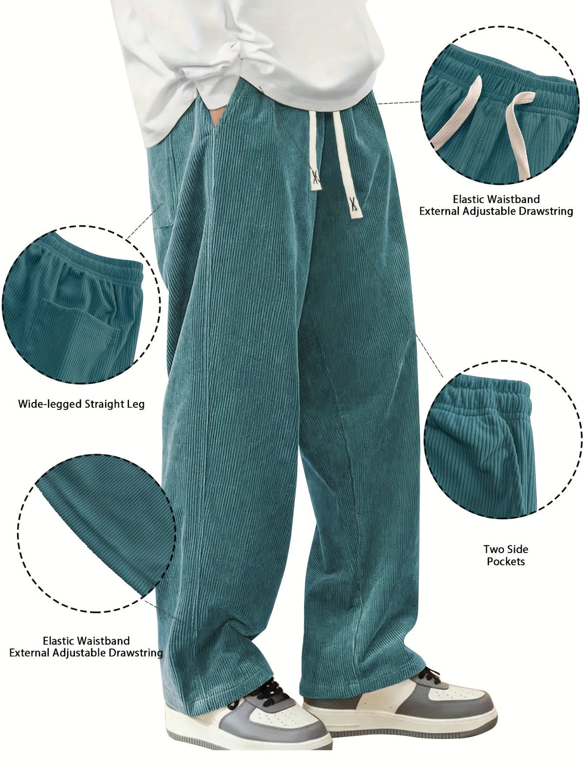 Reid | Relaxed Straight-Leg Pants Image