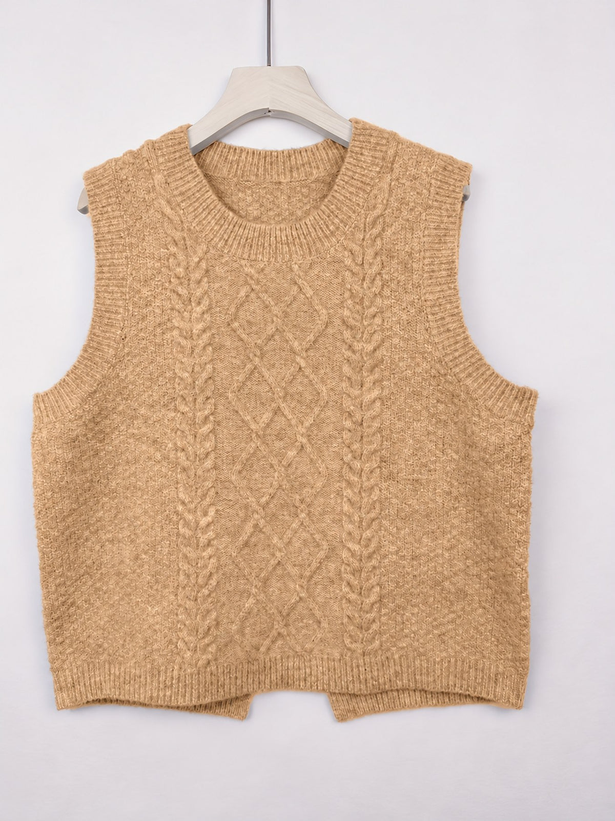Brooke | Cable-Knit Sweater Vest Image
