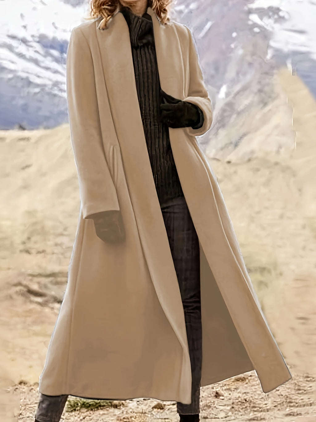 Cordelia | Elegant Longline Coat